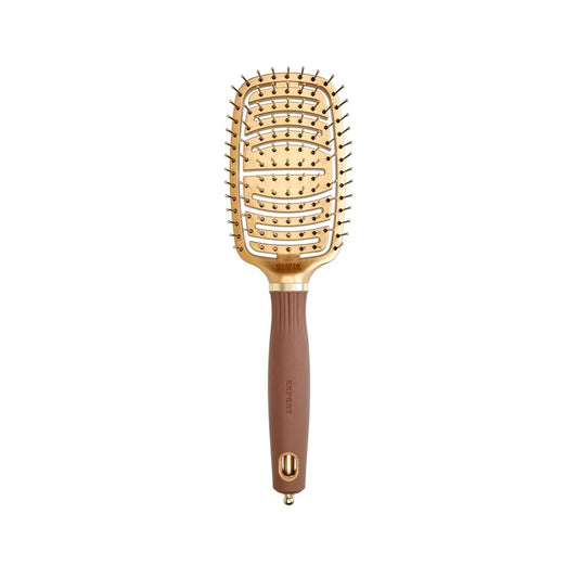 Brosse Olivia Garden Expert Care Flex à poils en nylon