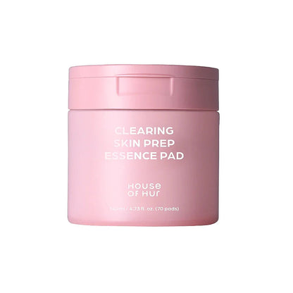 House Of Hur Clearing Skin Prep Essence Purifying Pads 70 unités