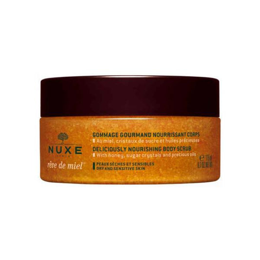 Nuxe Reve de Miel Deliciously Nourishing Body Scrub - Honey & Natural Oils, Paraben-Free, 5.92 fl oz