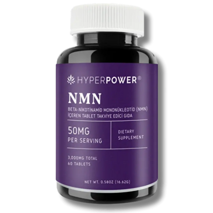Hyperpower NMN Beta-nicotinamida mononucleótido 50 mg 60 tabletas