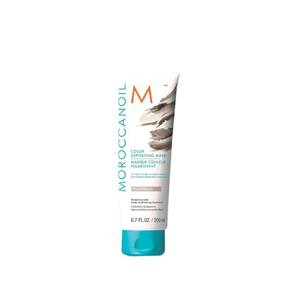 Masque soin déposant de couleur Moroccanoil Platinum 200 ml