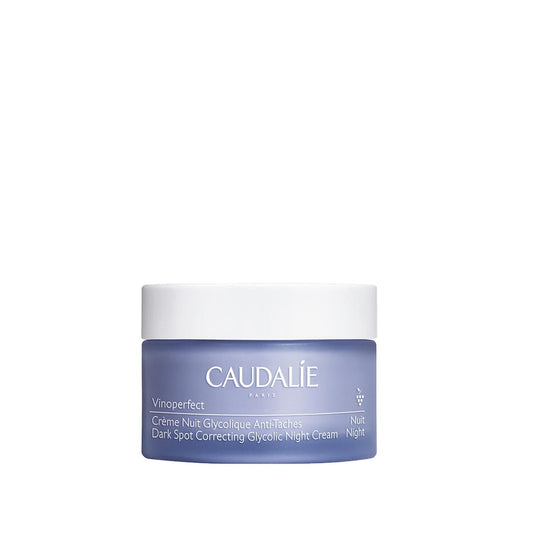 Crème Nuit Glycolique Anti-taches Caudalie Vinoperfect - Soin anti-taches pour les taches pigmentaires et l'hyperpigmentation, 50 ml
