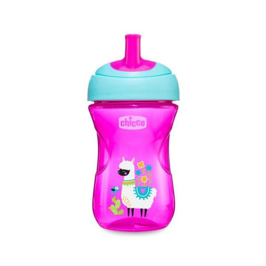 Tasse d'apprentissage pour bébé Chicco Advanced Cup 266 ml - Design ergonomique pour 12 mois et plus