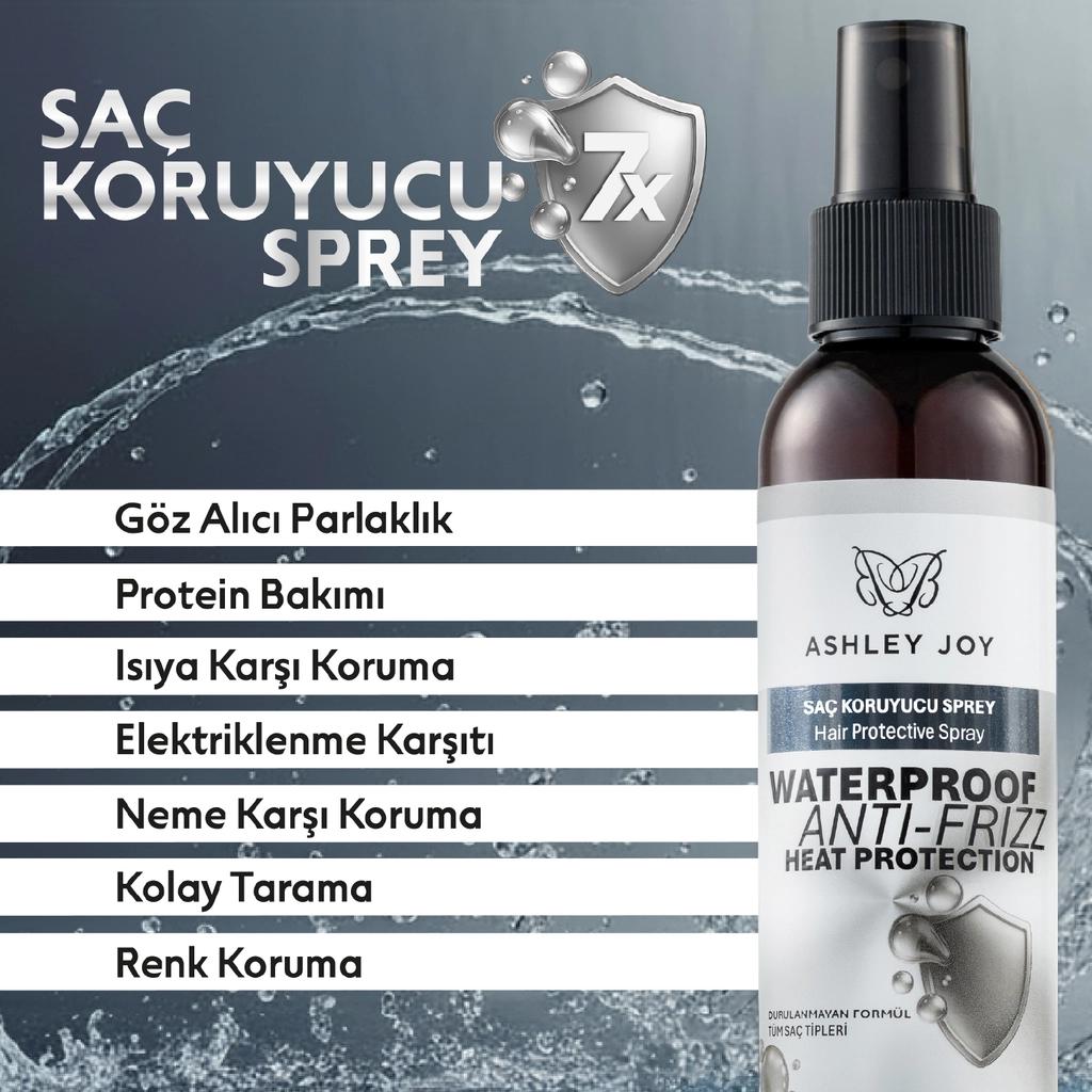 Ashley Joy 7-in-1 Hair Protection Spray for Shine & Softness 150 ml