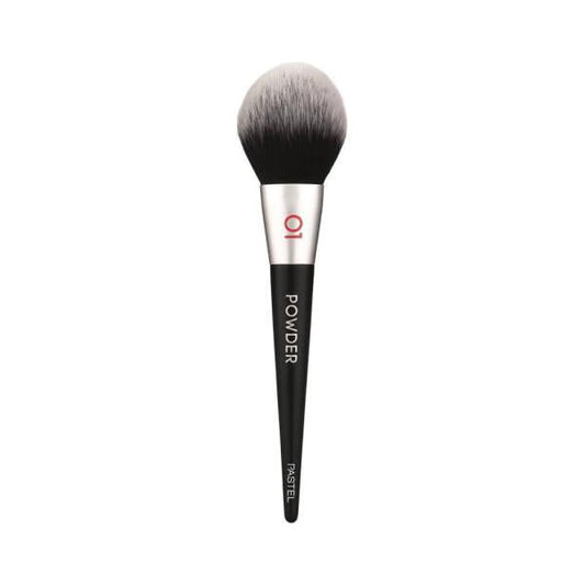 Pastel Profashion Makeup Brush for Flawless Powder Application - Professional Cosmetic Brush for Face, Neck, and Decolletage