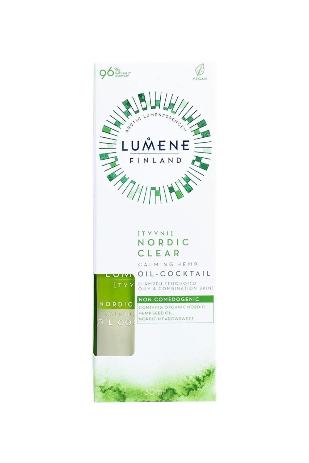Lumene Calming Hemp Oil Skincare - Soothe Sensitive Skin, Reduce Redness & Improve Complexion