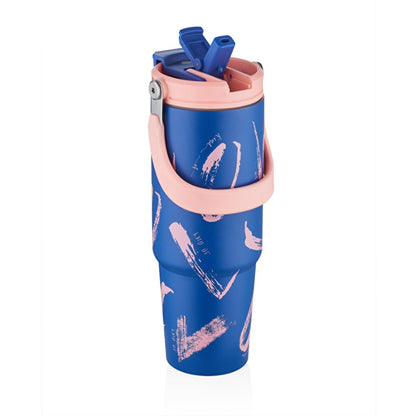 Gourde en acier inoxydable Vagon Life, grande capacité 900 ml | Isolée, sans BPA, étanche - Restez hydraté lors de vos déplacements.