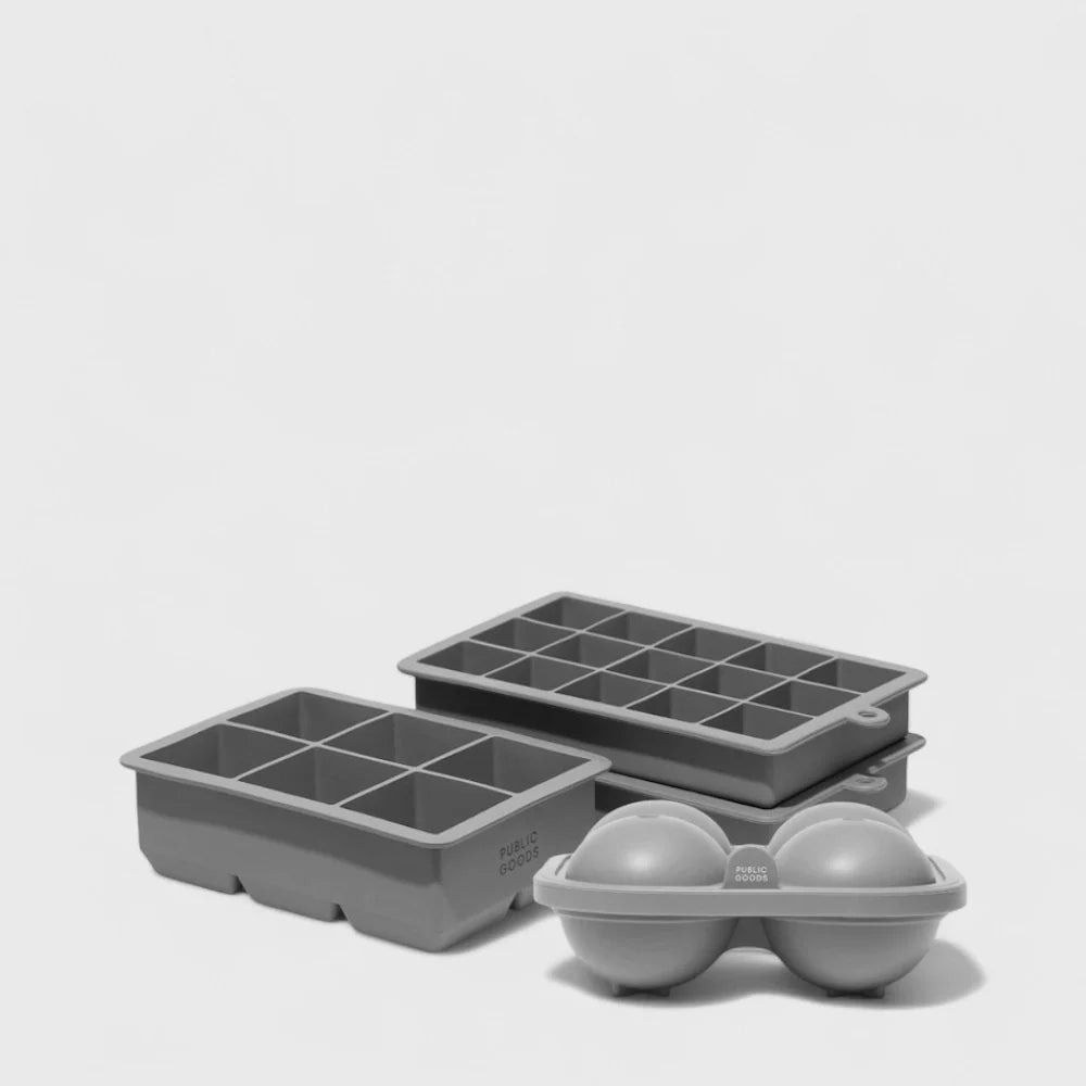 Ice Cube Trays & Mold Set Kitchen & Dining Public Goods