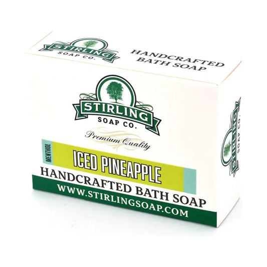 Stirling Soap Co. Iced Pineapple Menthol Bath Soap 5.5 Oz Bath Soap Pasteur Pharmacy