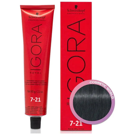 Schwarzkopf Igora Royal Hair Color 7-21 2.1oz Hair Color Pasteur Pharmacy