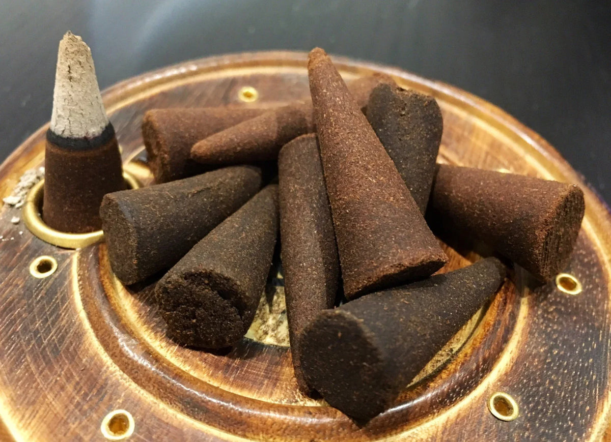 Hand-Dipped Incense Cones by Moon Water Apothecary