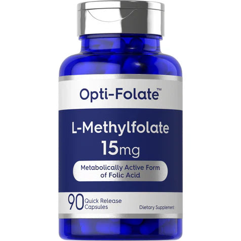 L-Methylfolate 15 mg Dietary Supplement, 90 Capsules Vitamins & Supplements Pasteur Pharmacy