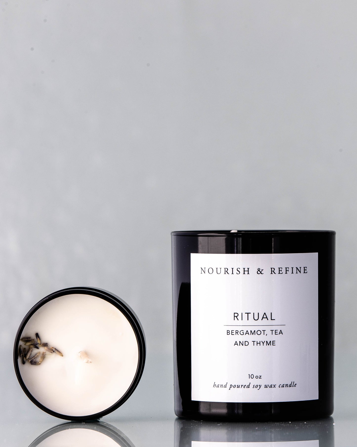 Nourish and Refine Ritual Candle Nontoxic Candles Nourish and Refine