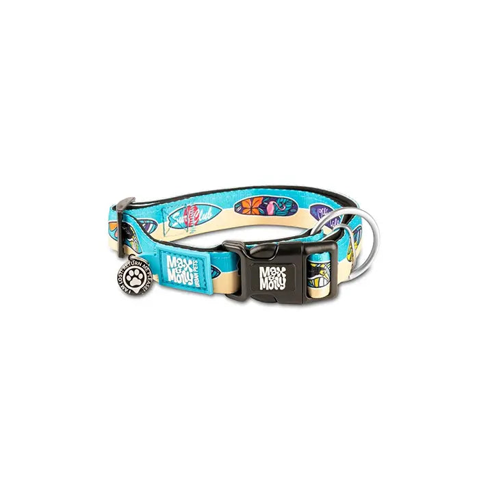Max & Molly Aloha Dog Collar with Smart ID Security XSmall