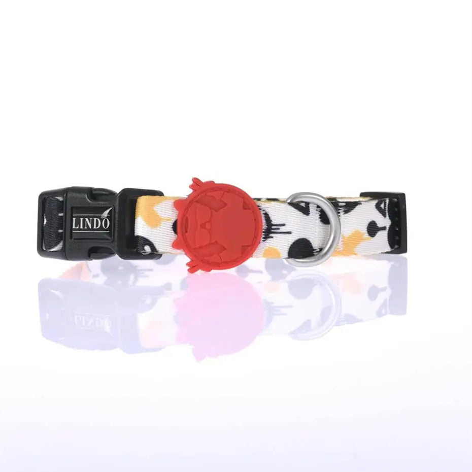 Collar para perro Lindo Bad Mouse ajustable pequeño 30-44cm