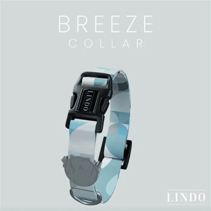 Collier pour chien Lindo Breeze réglable, taille moyenne, 37-56 cm