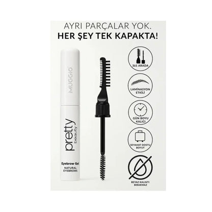 Pretty PB-944 Eyebrow Styling Gel for All-Day Hold