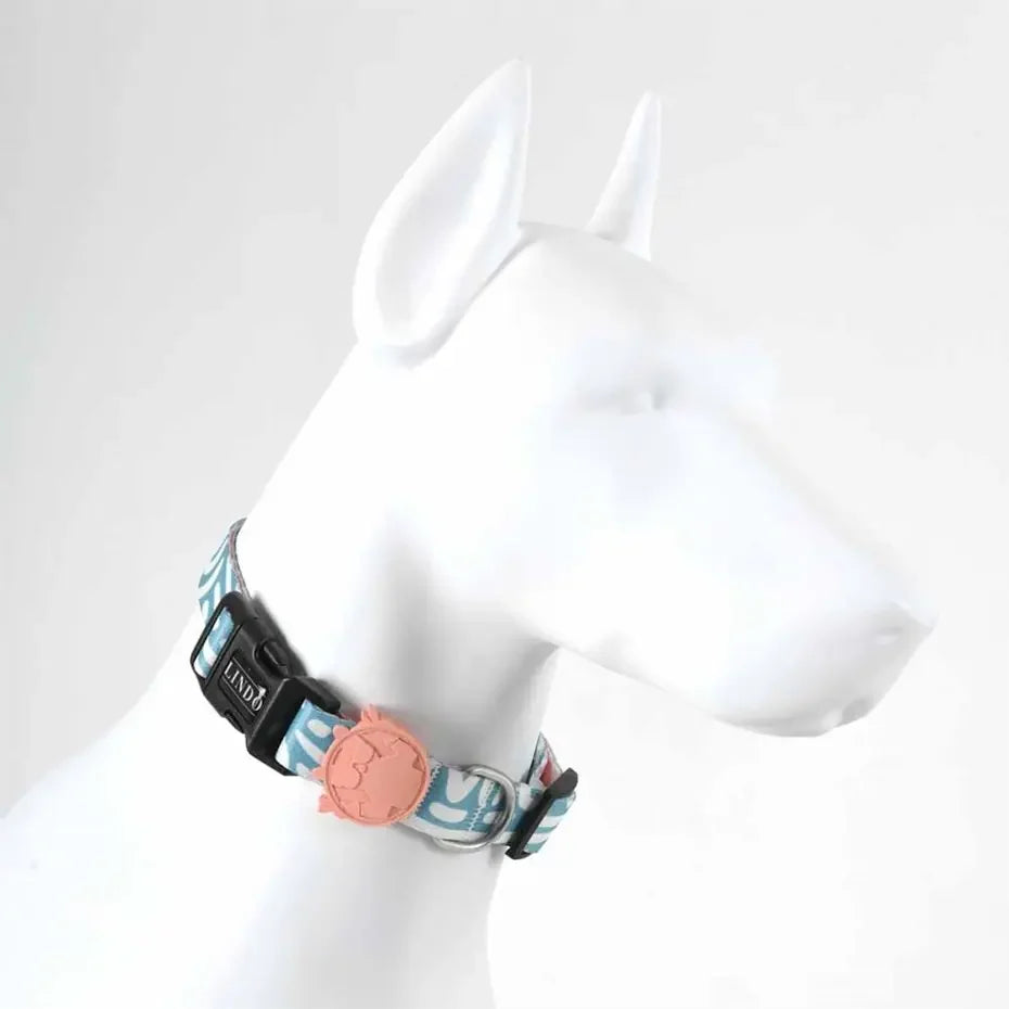 Collar para perro Lindo Touch ajustable mediano 37-56 cm