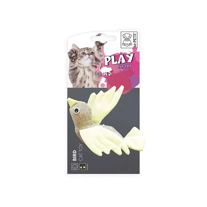 M-Pets Bird Cat Toy for Active Play and Mental Stimulation