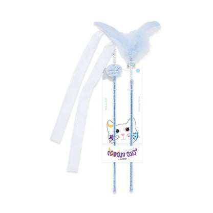 Lot de 2 baguettes teaser pour chat Mooncat bleu M-Pets