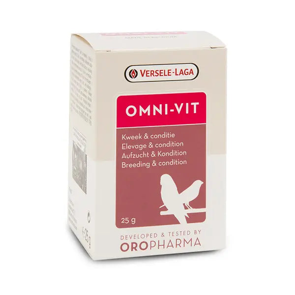 Suplemento vitamínico para aves Versele Laga Oropharma Omni-Vit 25g