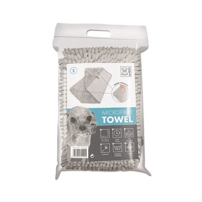 Serviette pour chien en microfibre M-Pets ultra-absorbante petite taille 35x60 cm