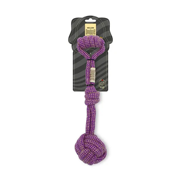 Doggie Cotton Rope Slingshot Dog Toy for Active Play 35cm