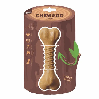 Jouet pour chien en fibres de bois durables M-Pets Chewood Bone