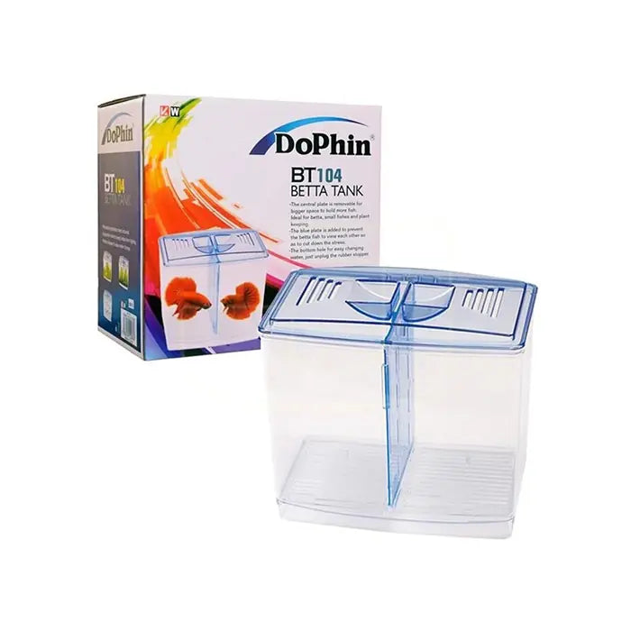 Acuario compacto para peces Betta Dophin Double Mini