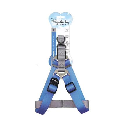 Harnais pour chien M-Pets Gentle Triangle bleu XS