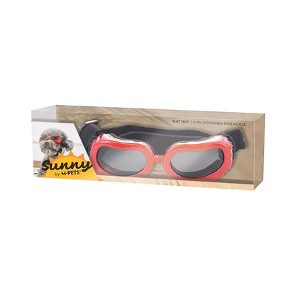 Lunettes de protection pour chien M-Pets Sunny Daytrip rouge