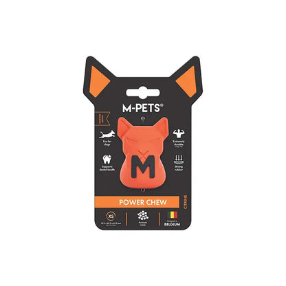Jouet pour chien M-Pets Power Chew Citrine en caoutchouc pour petites races