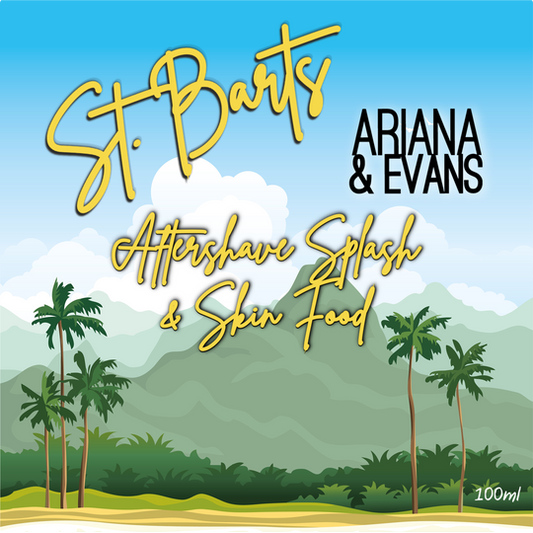 Ariana & Evans St. Barts After Shave and Skin Food 100ml After Shave Pasteur Pharmacy