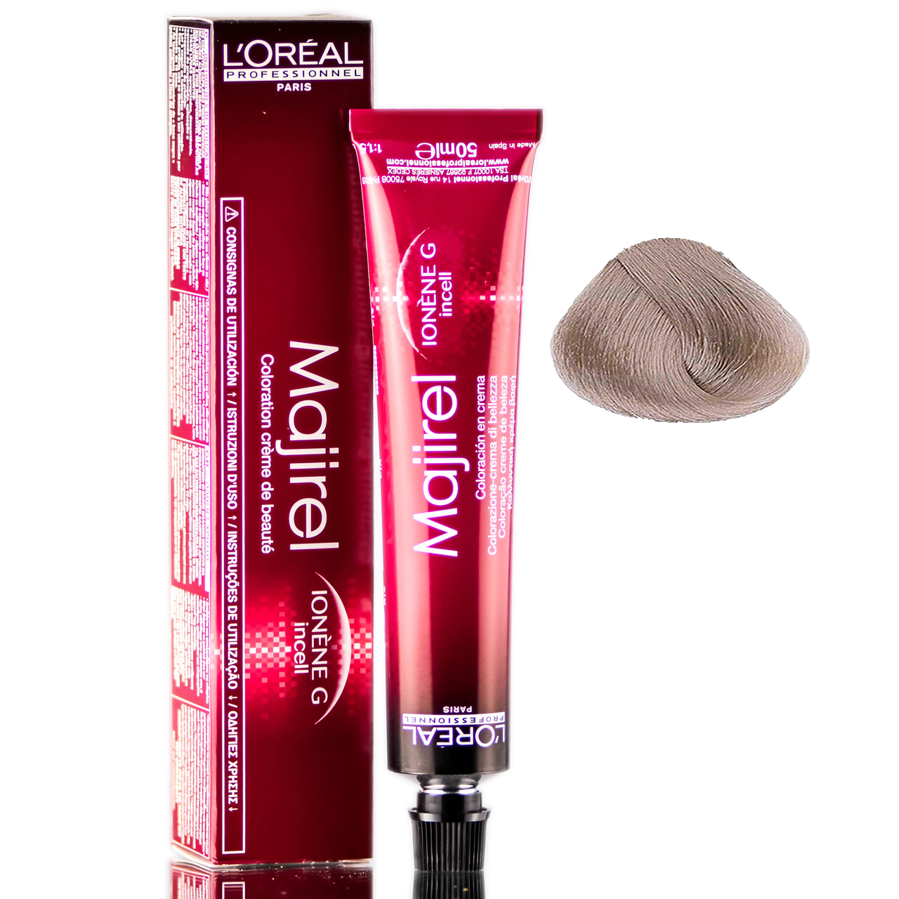 L'Oreal Majirel 9.12 / 9BV Very Light Blonde Beige Violet 1.7 Oz Hair Color Pasteur Pharmacy