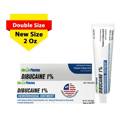 Dibucaine 1% Hemorrhoidal &amp; Topical Analgesic Ointment – 2 Oz Health Care Pasteur Pharmacy