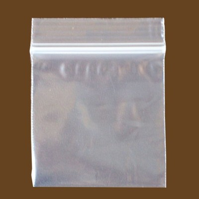 3"x3" Zip Lock Clear Poly Recloseable Plastic Baggies, 2 Mil. 100 Count Storage & Organization Pasteur Pharmacy