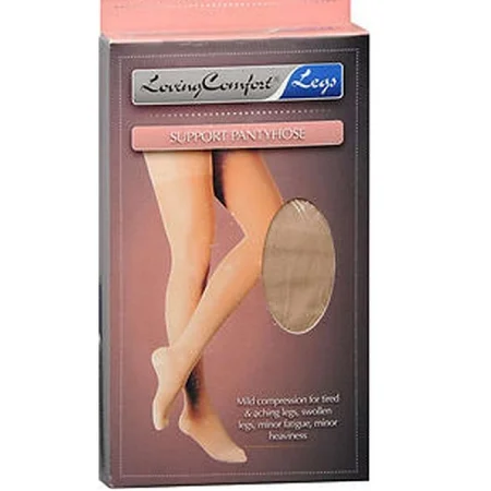 Loving Comfort Support Pantyhose 20-30mmHg (Beige) X-Tall Hosiery Pasteur Pharmacy