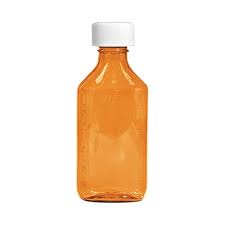 4oz Amber Graduation Ovals with Child-Resistant Caps (200 Count) Medical Pasteur Pharmacy