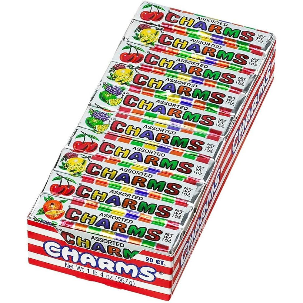 Charms Squares Assorted Fruit Flavors 20 ct Candy Pasteur Pharmacy