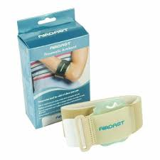 Sunstar Industries Aircast Pneumatic Armb& Tennis Elbow Support Strap Black Medical Supplies Pasteur Pharmacy