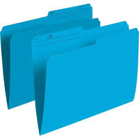 File Folders – California Blue (Letter Size, 100 ct) Storage & Organization Pasteur Pharmacy