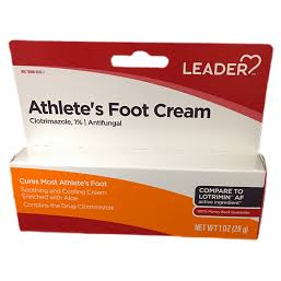 Leader™ Athlete's Foot Cream (1% Clotrimazole) – 14g Health Care Pasteur Pharmacy