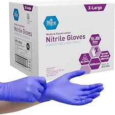Leader™ Nitrile Exam Gloves – Large, Powder-Free (100 ct.) Medical Supplies Pasteur Pharmacy