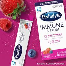 Pedialyte® Immune Support Electrolyte Powder – Mixed Berry (36 Count) Beverages Pasteur Pharmacy
