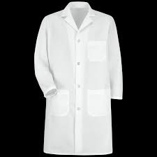 Professional White Lab Coat – Size Medium (5-Button Closure) uniforms Pasteur Pharmacy