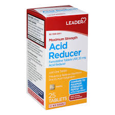 Leader™ Acid Reducer Famotidine 20 mg – Maximum Strength (25 Tablets) Health Care Pasteur Pharmacy