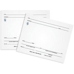 Medical Prescription Pad – 100 Leaves per Pad paper products Pasteur Pharmacy