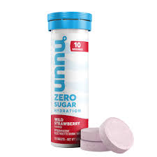Nuun Sport: Zero Sugar – Wild Strawberry (Electrolyte Drink Tablets) Sugar & Sweeteners Pasteur Pharmacy
