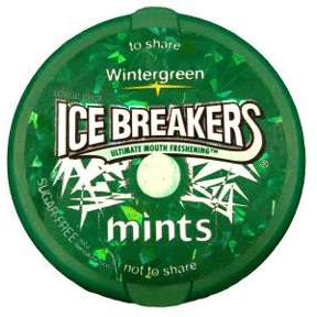 ICE BREAKERS® Wintergreen Mints – 8 Pack (1.5 oz Each) Candy Pasteur Pharmacy