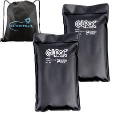ColPaC® Original Blue/Black Gel Cold Pack – Half Size (6.5" x 11") Hot & Cold Therapies Pasteur Pharmacy